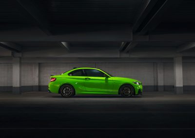 Fluro Green BMW 240i
